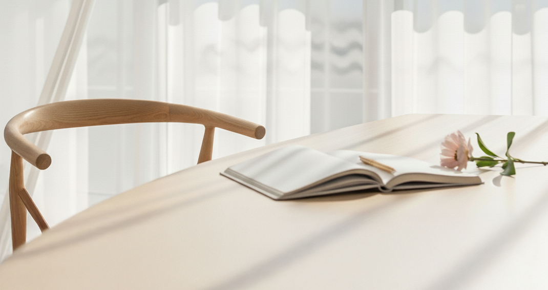 Mulher em processo de reconstrução emocional